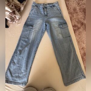 Blue Cargo Jeans